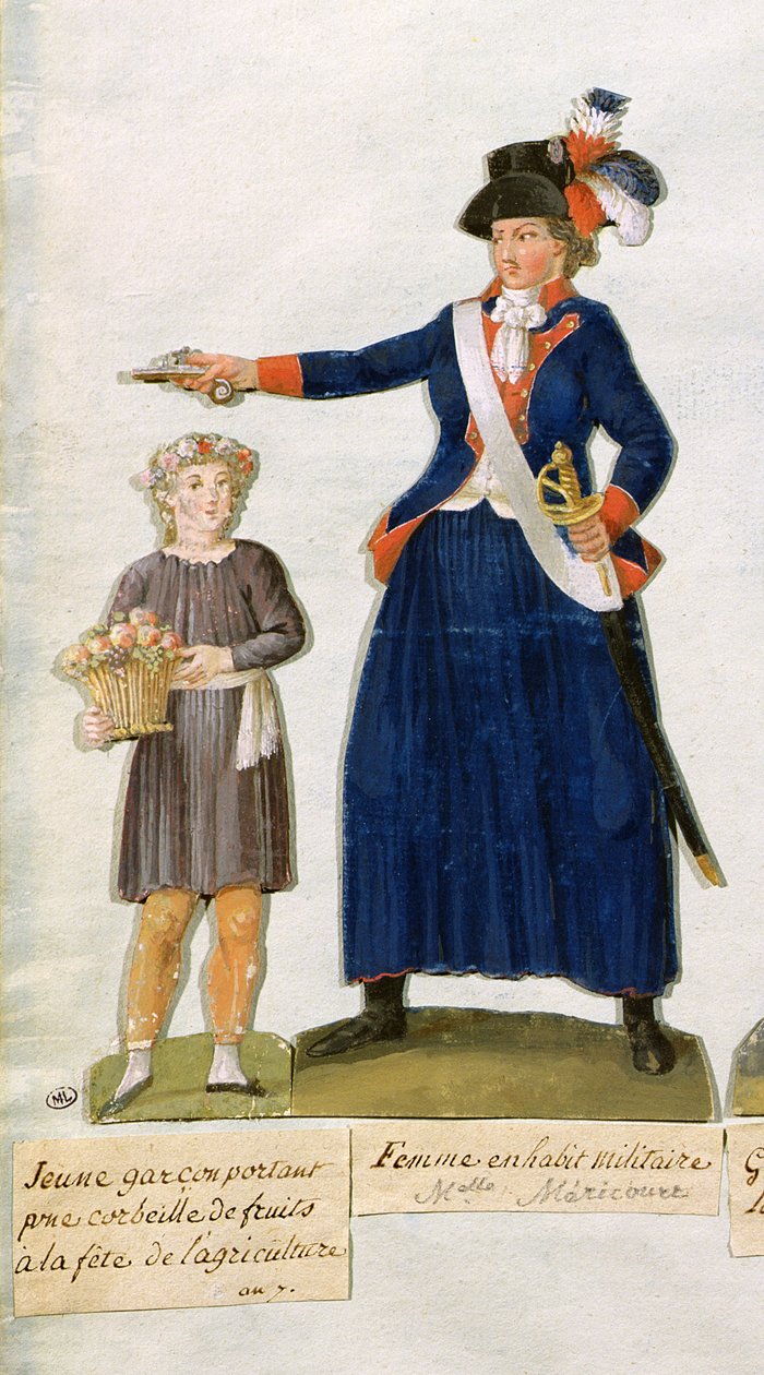 Theroigne de Mericourt (1762-1817) (detalhe de 247710) de Lesueur Brothers