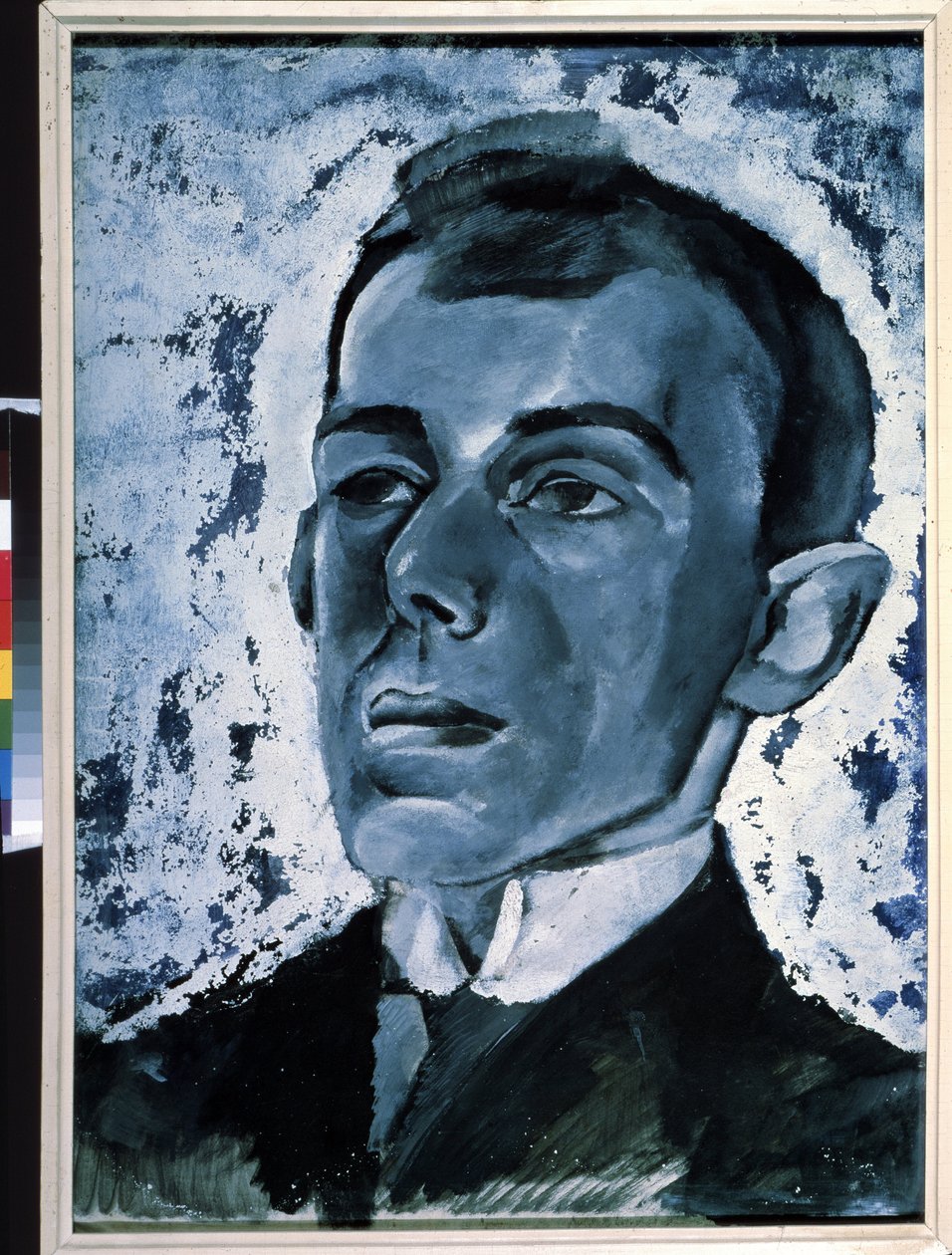"Retrato do poeta Ossip Mandelstam (1891-1938)". Peinture de Lev Alexandrovich Bruni (1894-1948) Privee de colecção de Lev Aleksandrovitc Bruni