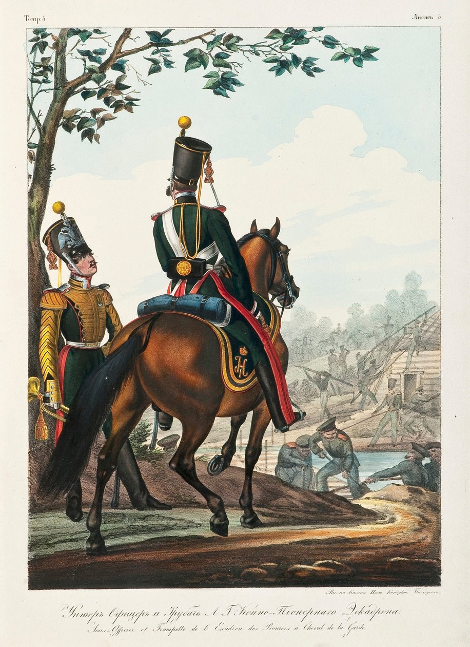 Sob o comando do esquadrão pioneiro da cavalaria, 1830-1840 de Lev Alexandrovich Belousov
