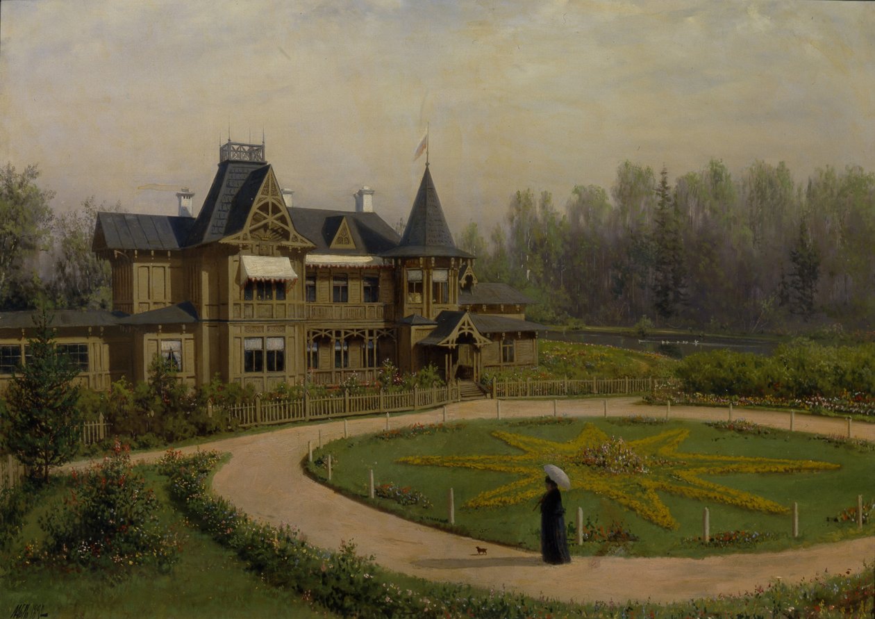 A Dacha, 1892 de Lev Felixovich Lagorio