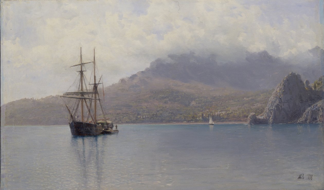 O mar, 1888 de Lev Felixovich Lagorio
