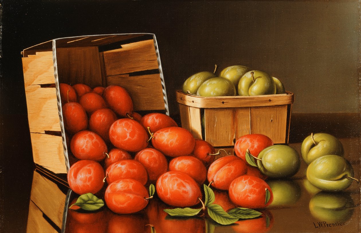 Cestos de Ameixas de Levi Wells Prentice