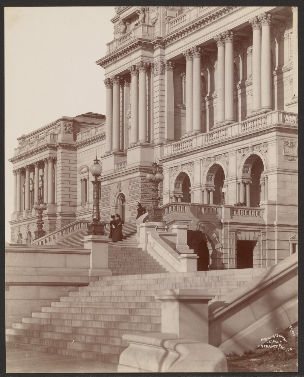 Pavilhão de entrada da Biblioteca do Congresso de Levin C. Hardy