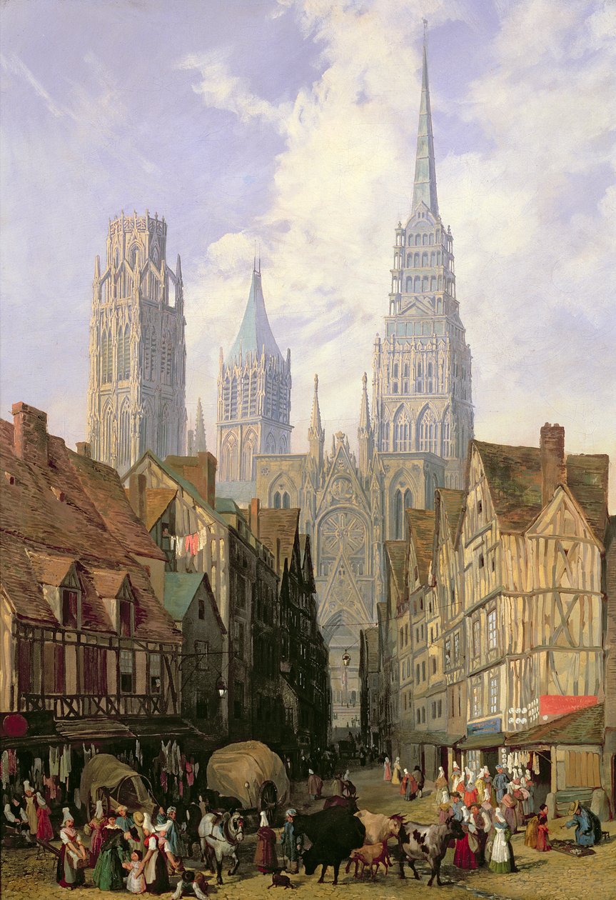 Catedral de Rouen de Lewis John Wood