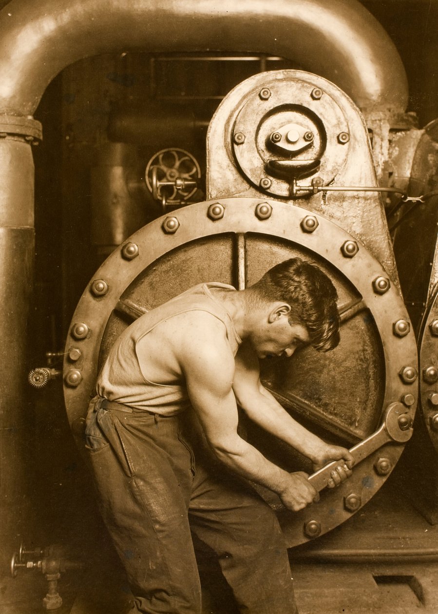 Mecânico de potência de Lewis Wickes Hine