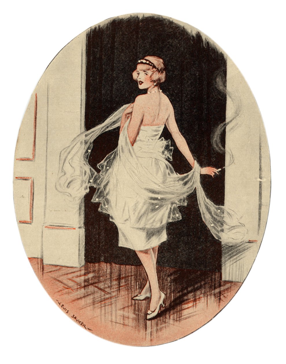 Abdulla Cigarettes, 1920s de Lewis Baumer