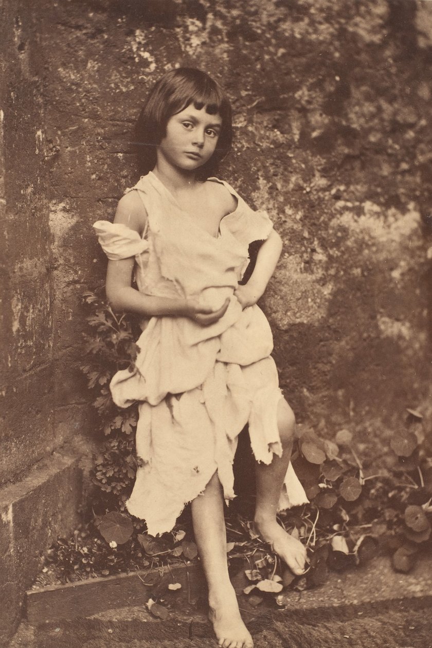 Alice Liddell como The Beggar Maid, 1858. de Lewis Carroll