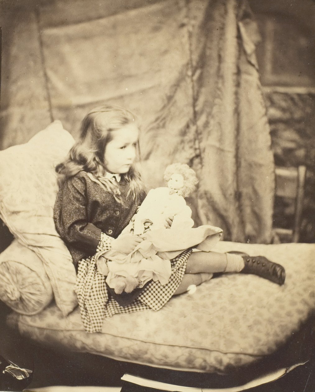 Margaret Frances Langton Clarke, setembro de 1864. de Lewis Carroll