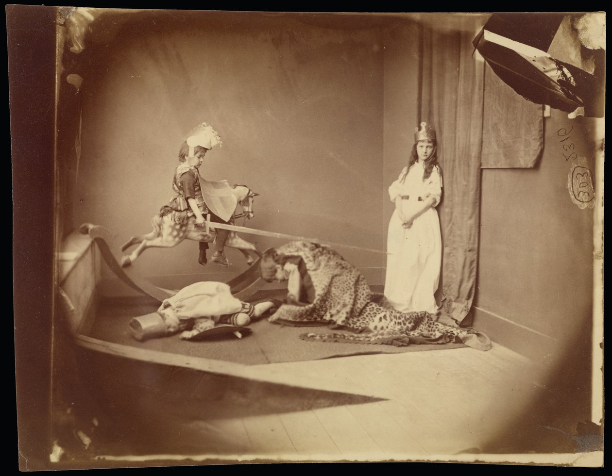 São Jorge e o Dragão de Lewis Carroll