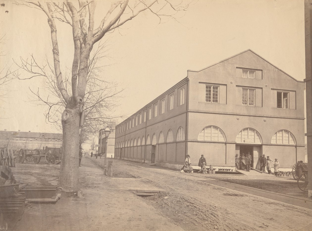 Oficinas no Arsenal de Washington, 1858-1859 (foto) de Lewis Emory Walker