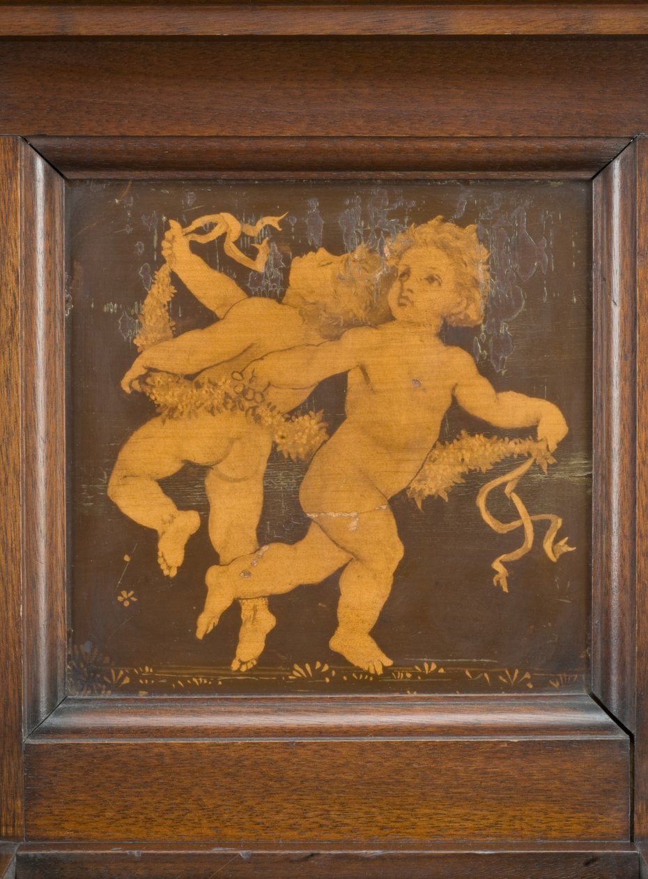 Aparador, detalhe, c.1880 (nogueira) (ver também 2972953) de Lewis Foreman Day