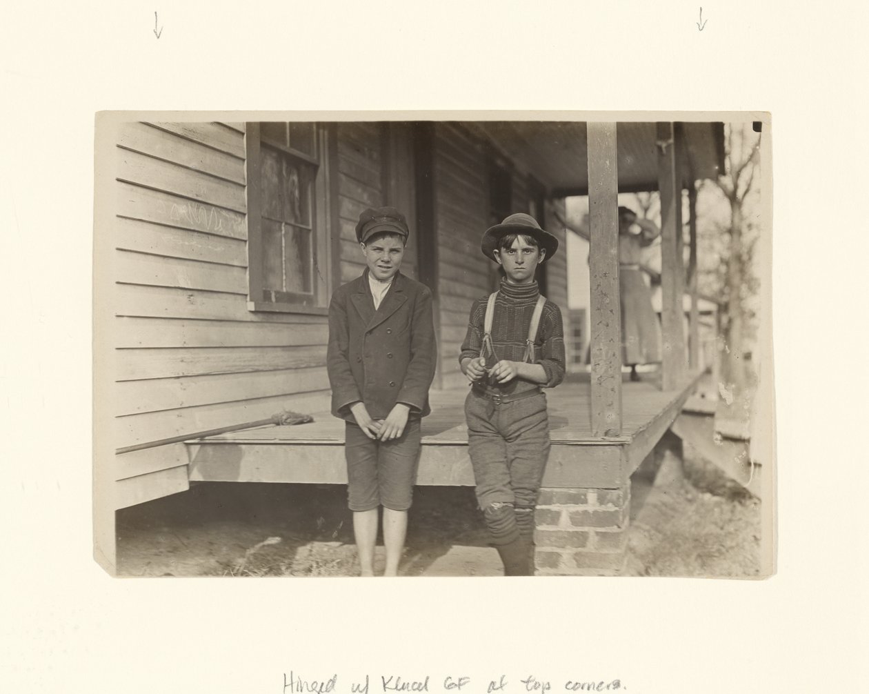 [Morris Small e John Lewis, Chester, Carolina do Sul] de Lewis W. Hine
