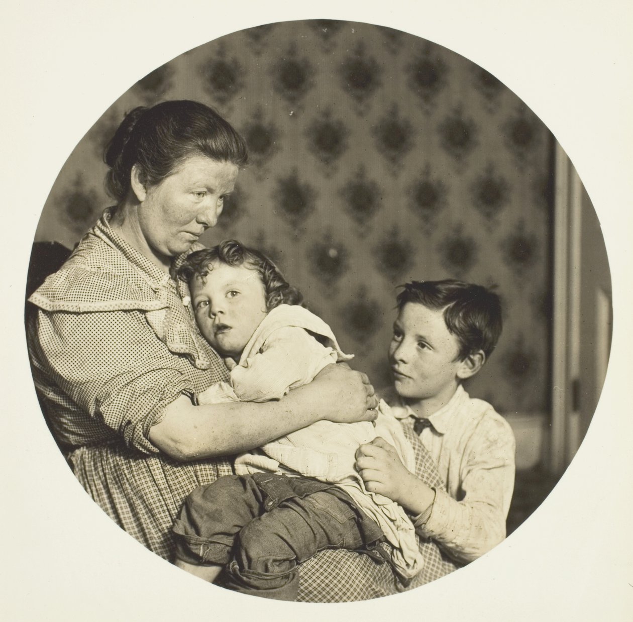 Uma Madona dos Cortiços de Lewis Wickes Hine