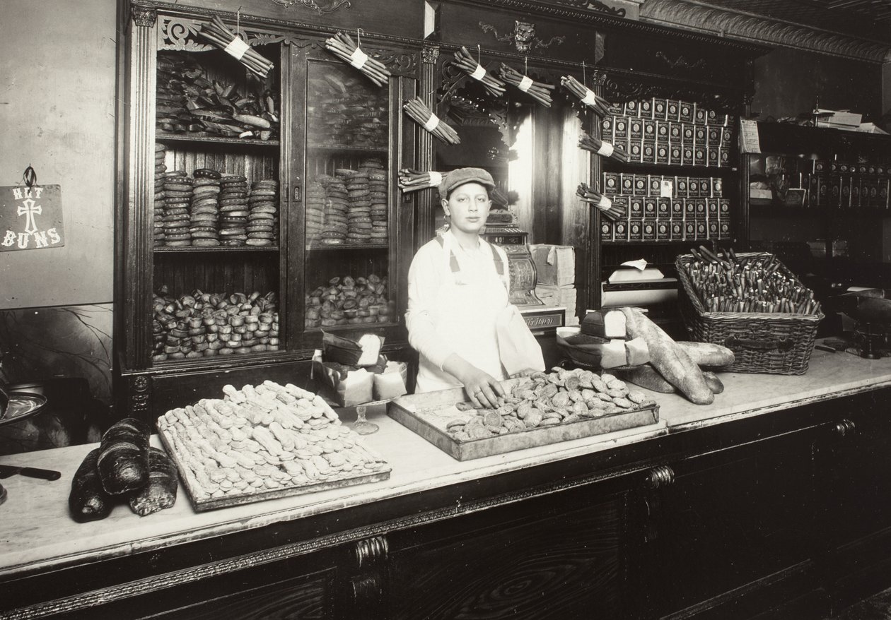 Rapaz de padaria de Lewis Wickes Hine