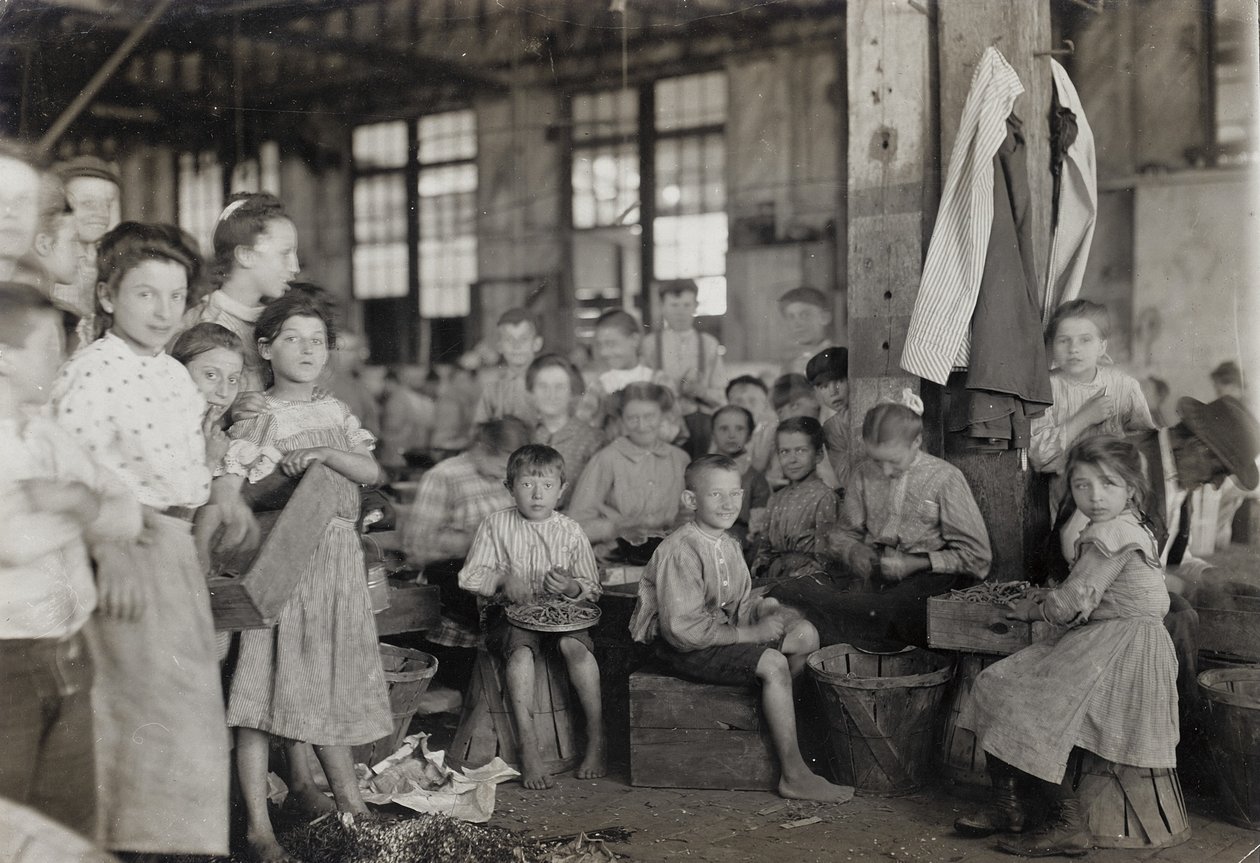 Baltimore, Maryland, julho de 1909 de Lewis Wickes Hine