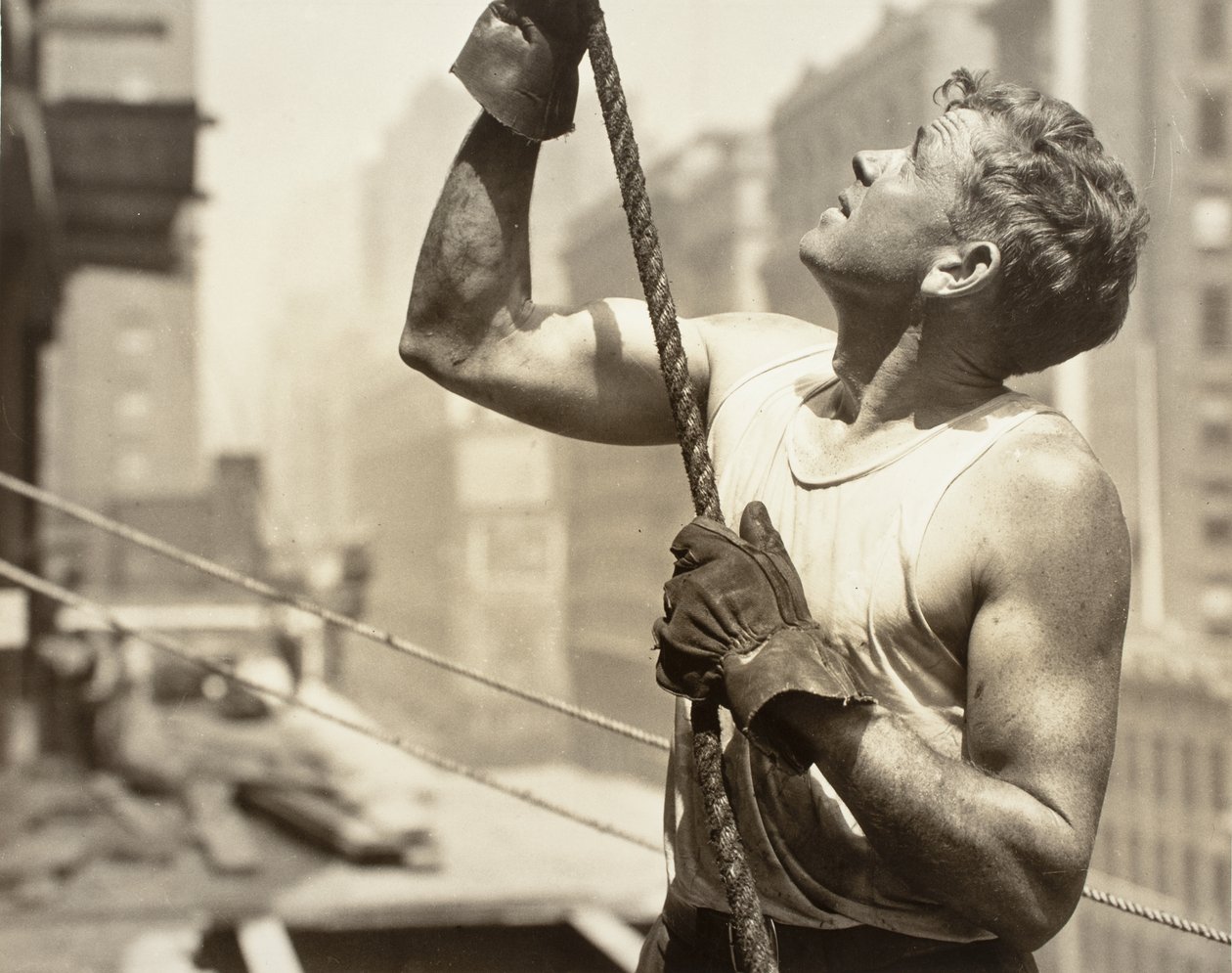 Empire State (O içador) de Lewis Wickes Hine