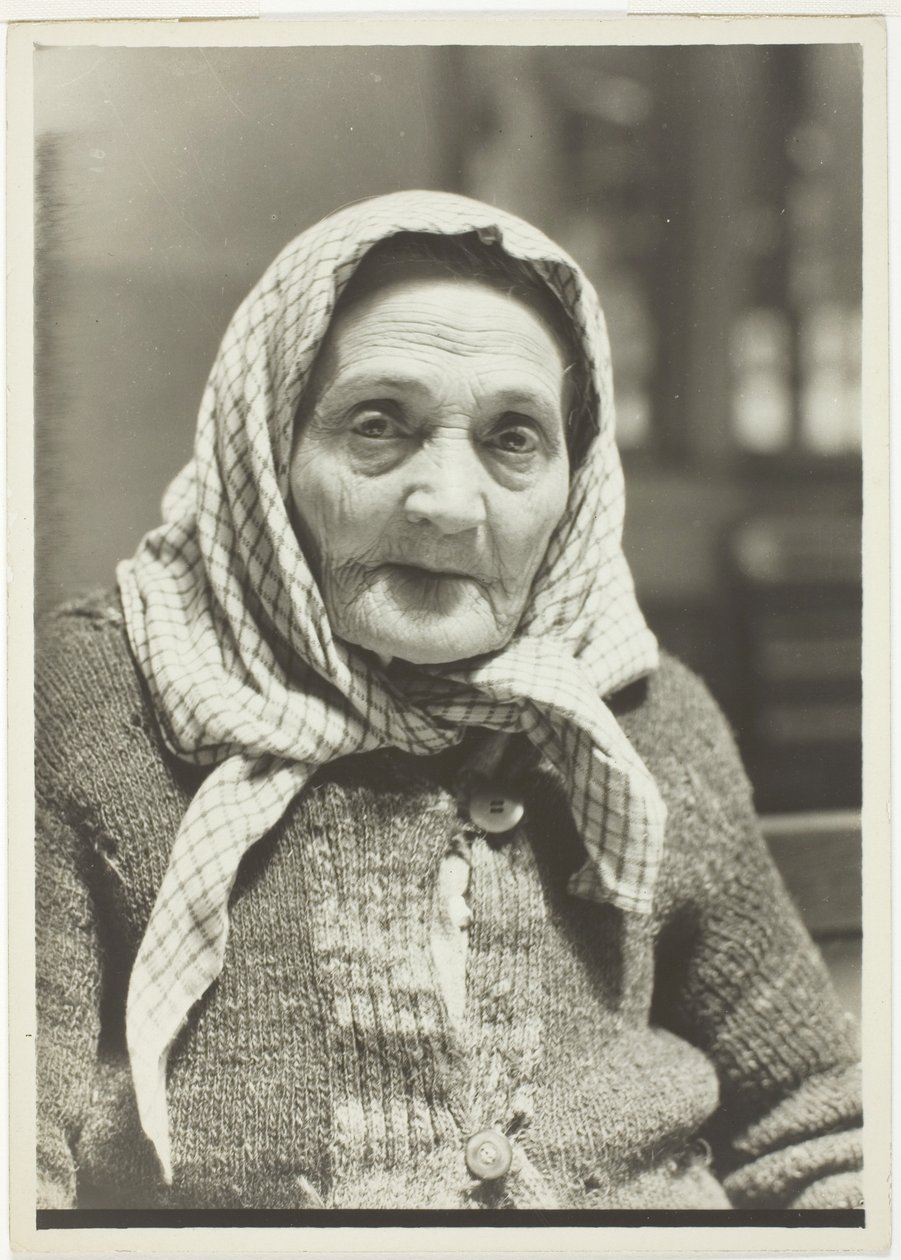 Avó judia, Ilha Ellis de Lewis Wickes Hine