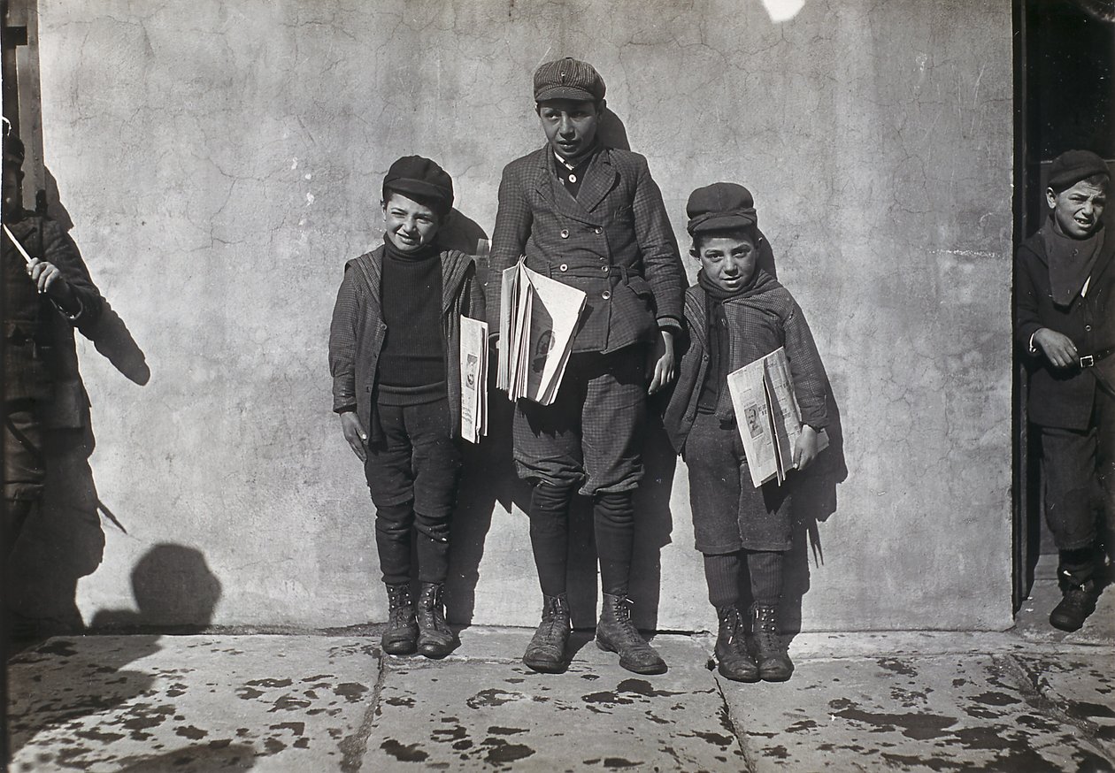 John Pento, Hartford, Connecticut, março de 1909 de Lewis Wickes Hine