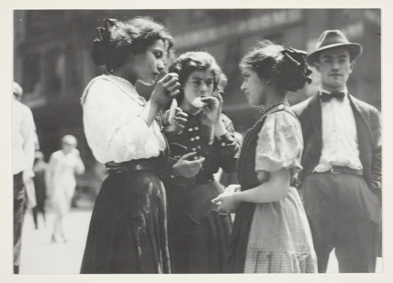 Hora do almoço de Lewis Wickes Hine