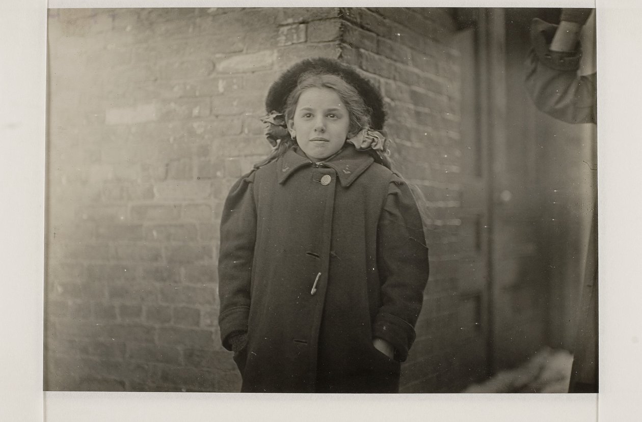 Mary Horn, Hartford, Connecticut, março de 1909 de Lewis Wickes Hine