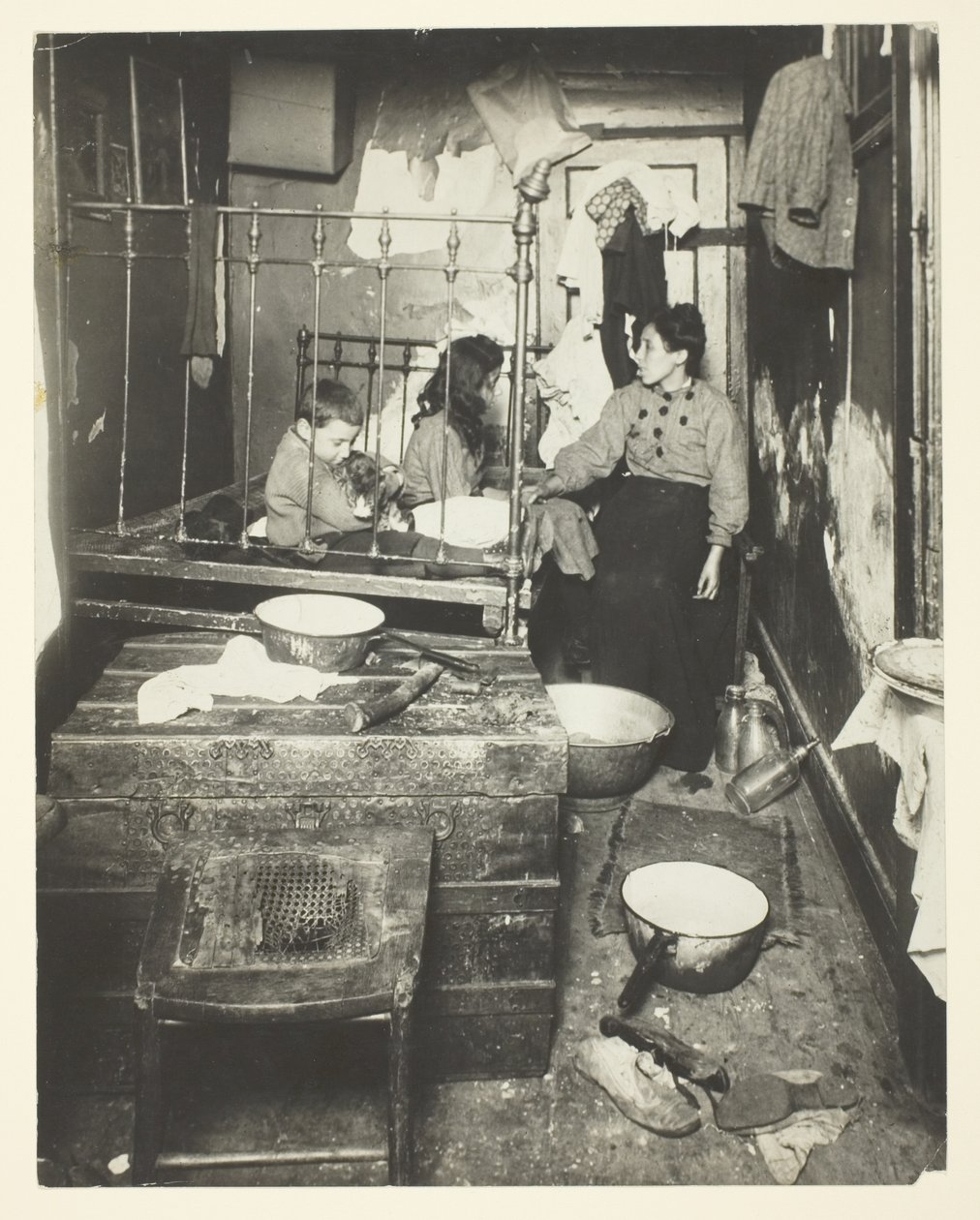 Cortiço de Lewis Wickes Hine