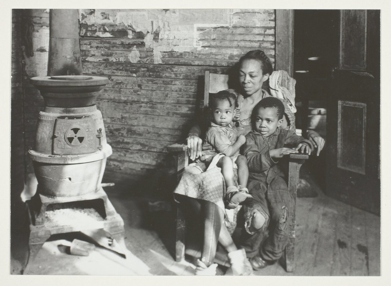 Sem título, da série "Negros do Sul" de Lewis Wickes Hine