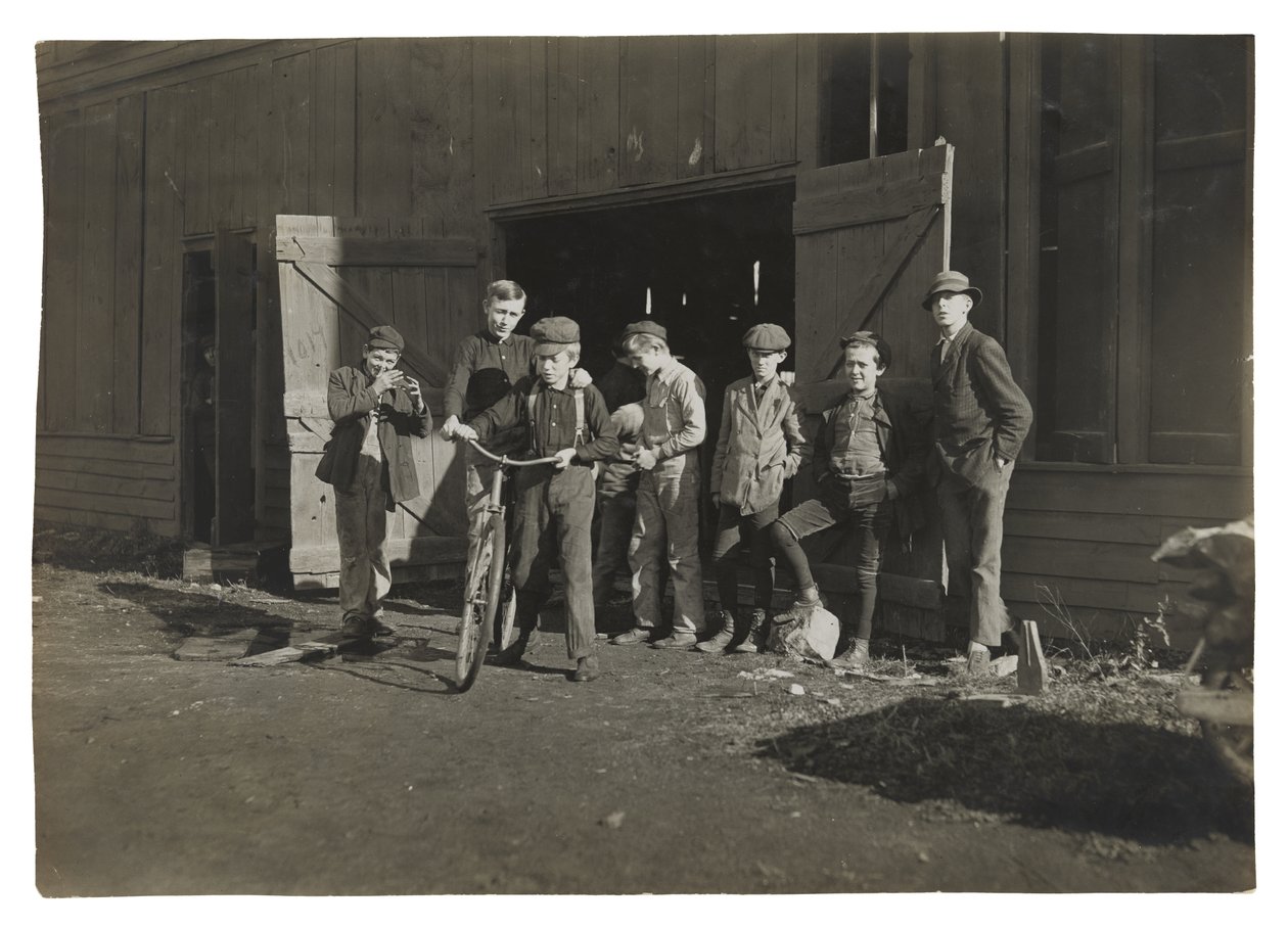 Fábrica de garrafas de Woodbury de Lewis Wickes Hine