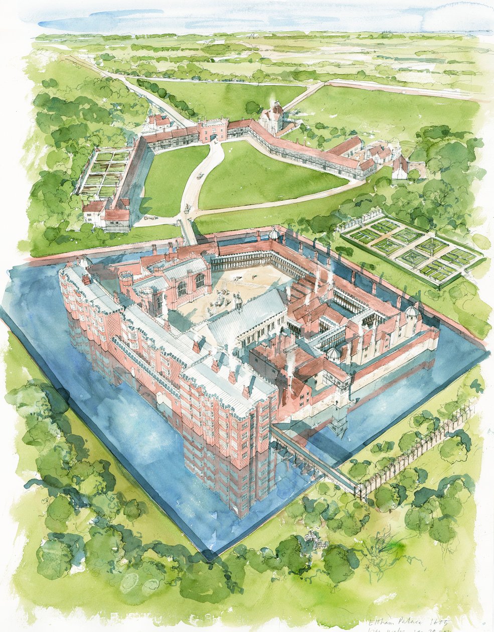 Eltham Palace, Greenwich, Londres, c1604 c2011 de Liam Wales