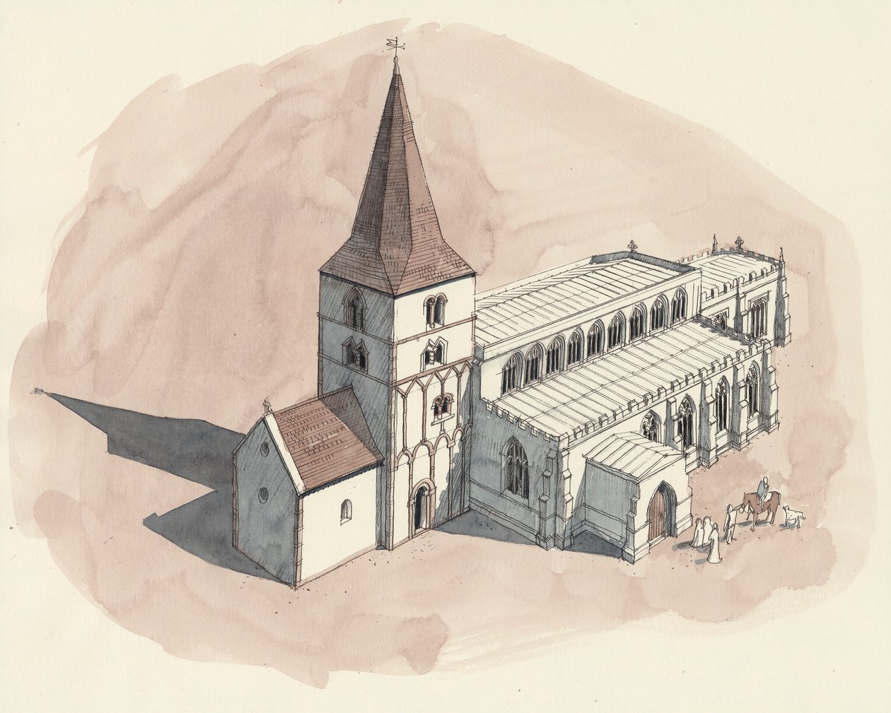 Igreja de São Pedro, Barton-upon-Humber, Lincolnshire de Liam Wales