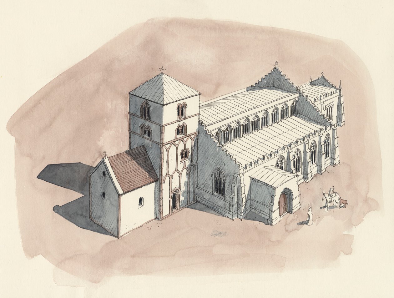 Igreja de São Pedro, Barton-upon-Humber, Lincolnshire de Liam Wales