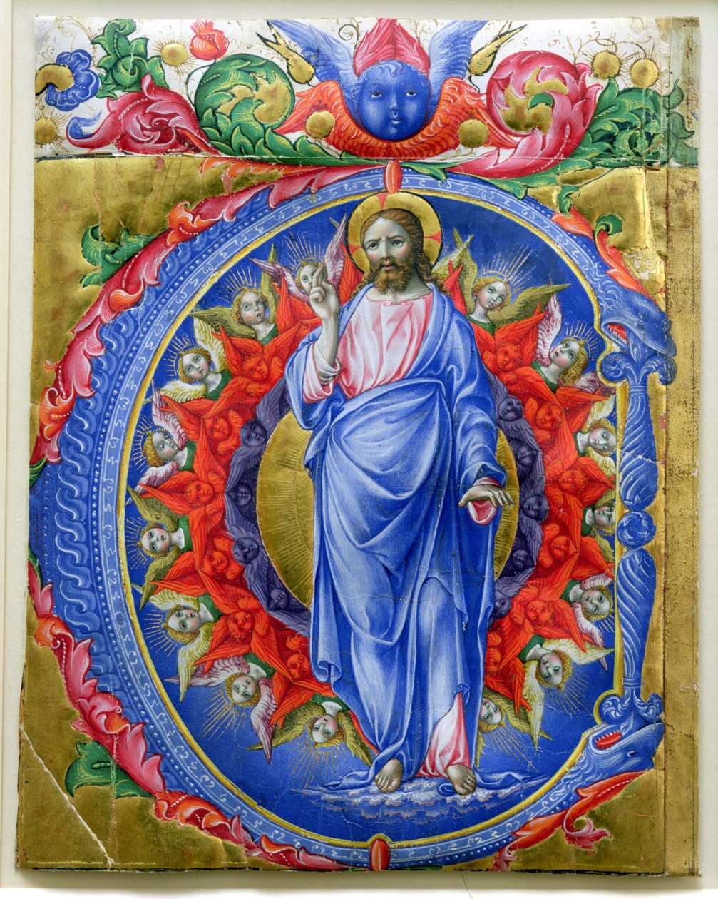 Cristo em glória, c.1467 de Liberale da Verona