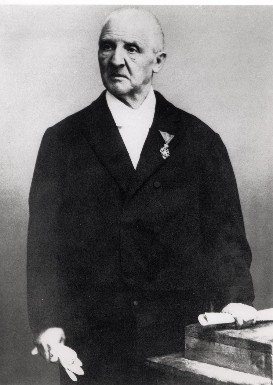 Anton Bruckner (1824-96) (foto a p/b) de Unbekannt Unbekannt