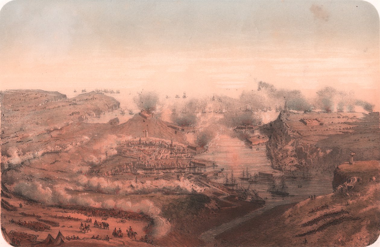 Bombardeamento do Sevastopol de Unbekannt Unbekannt