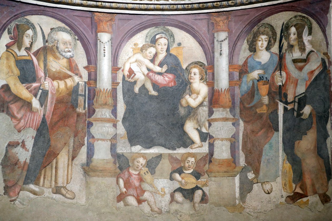 Catedral da Assunção de Maria e São João Batista, Altar de Santa Lúcia por Pietro Di Gazino de Unbekannt Unbekannt
