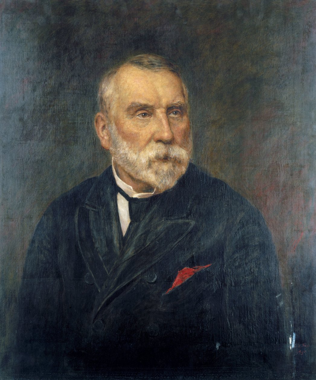 Edward William Watkin, promotor ferroviário inglês de Unbekannt Unbekannt