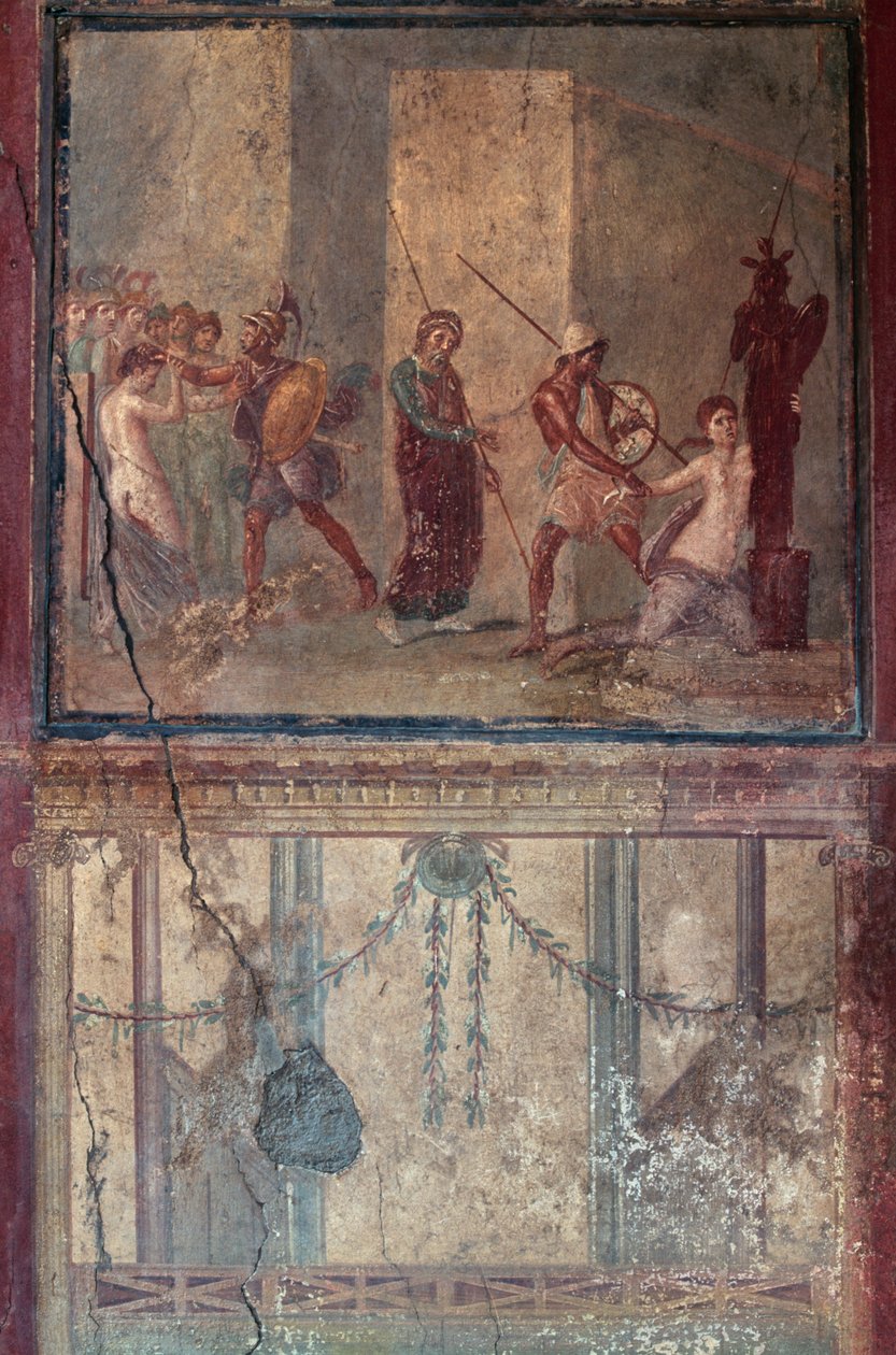 Fresco, Casa do Menandro, Pompéia (Património Mundial da UNESCO) de Unbekannt Unbekannt