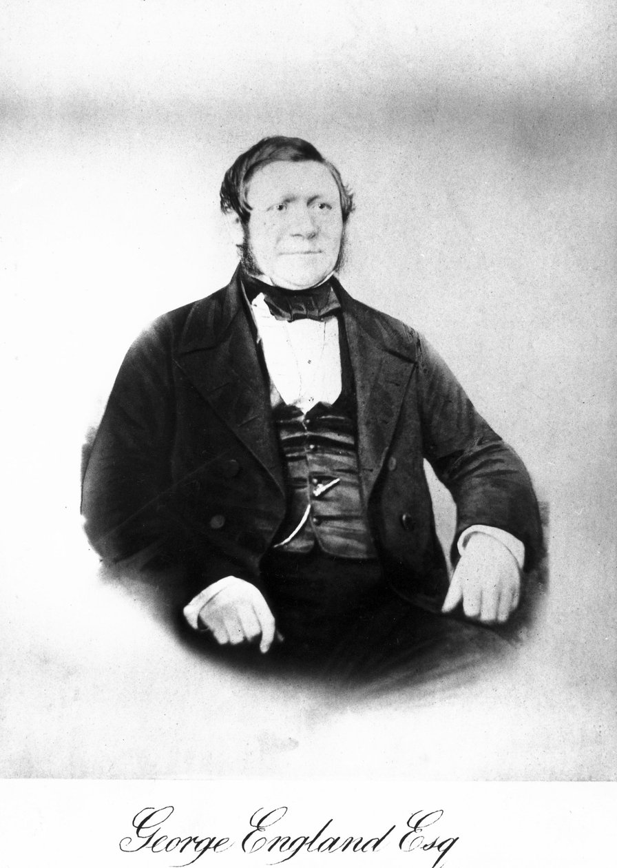 George England, fabricante inglês de locomotivas, meados do século XIX de Unbekannt Unbekannt