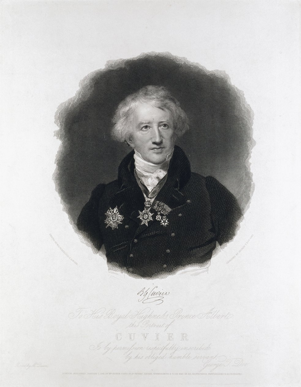 Georges Cuvier, anatomista francês de Unbekannt Unbekannt