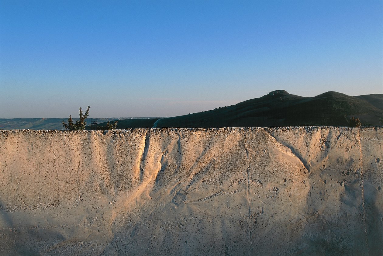 Grande Cretto (ou Crack of Burri), de Alberto Burri, Ghibellina Sicily, Itália (foto) de Unbekannt Unbekannt