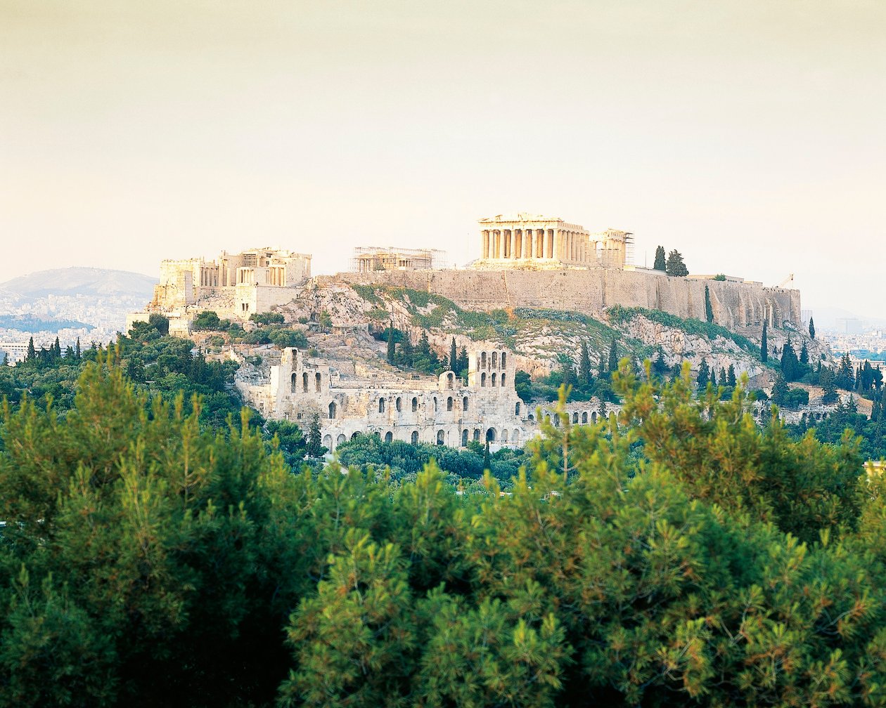 Grécia, Ática, Acrópole de Atenas Parthenon de Unbekannt Unbekannt