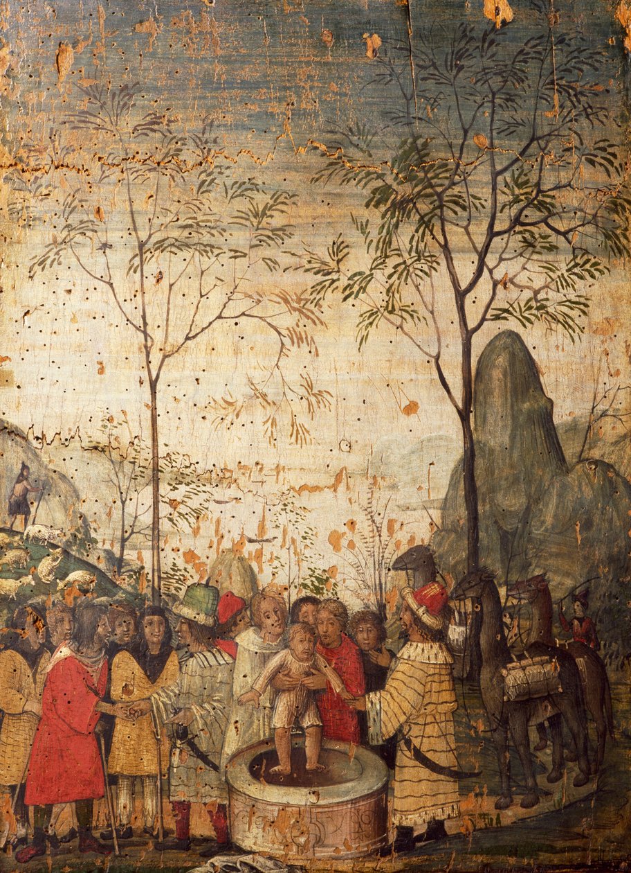 Joseph Vendido por seus irmãos, quadro pintado de Unbekannt Unbekannt