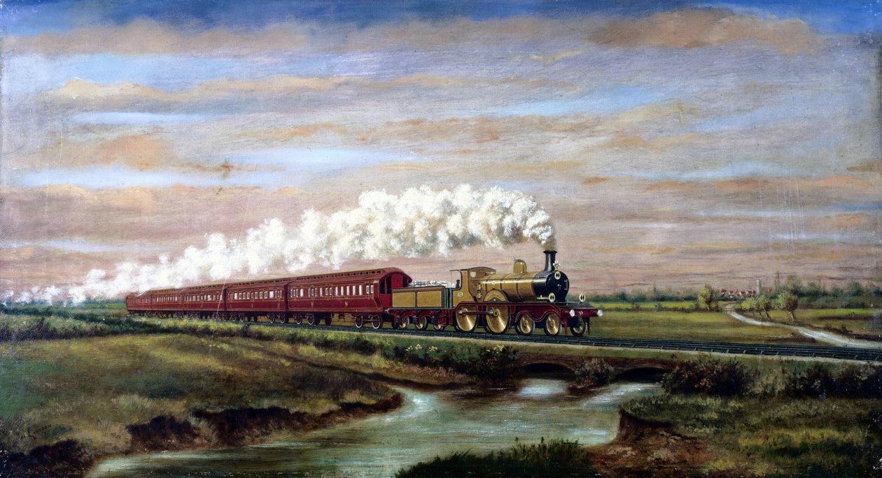 London Brighton & South Coast Railway Comboio Real de Unbekannt Unbekannt