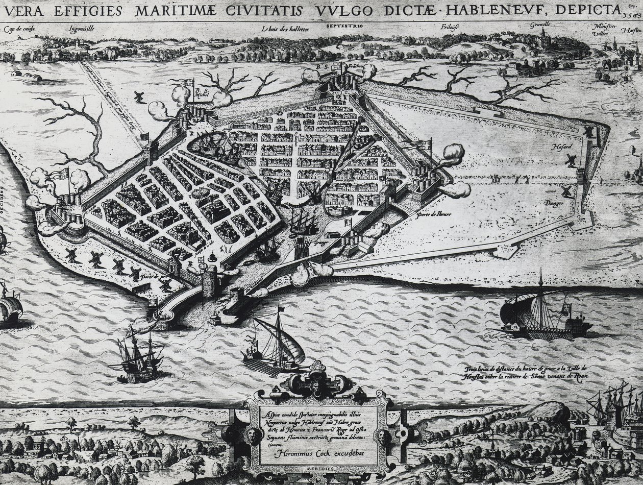 Mapa do Havre de Unbekannt Unbekannt