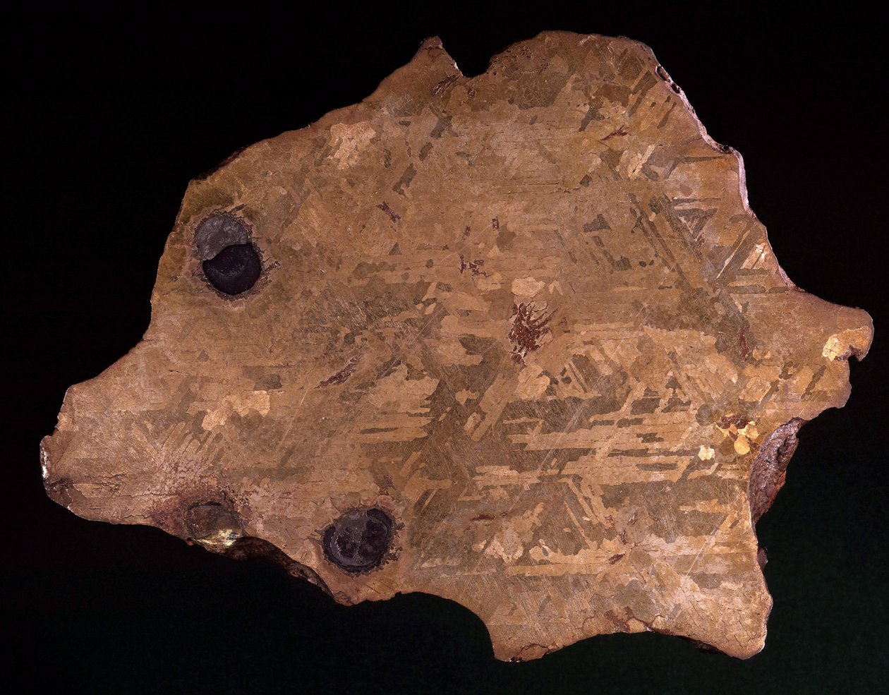 Meteorito encontrado no Canyon Diablo, EUA de Unbekannt Unbekannt