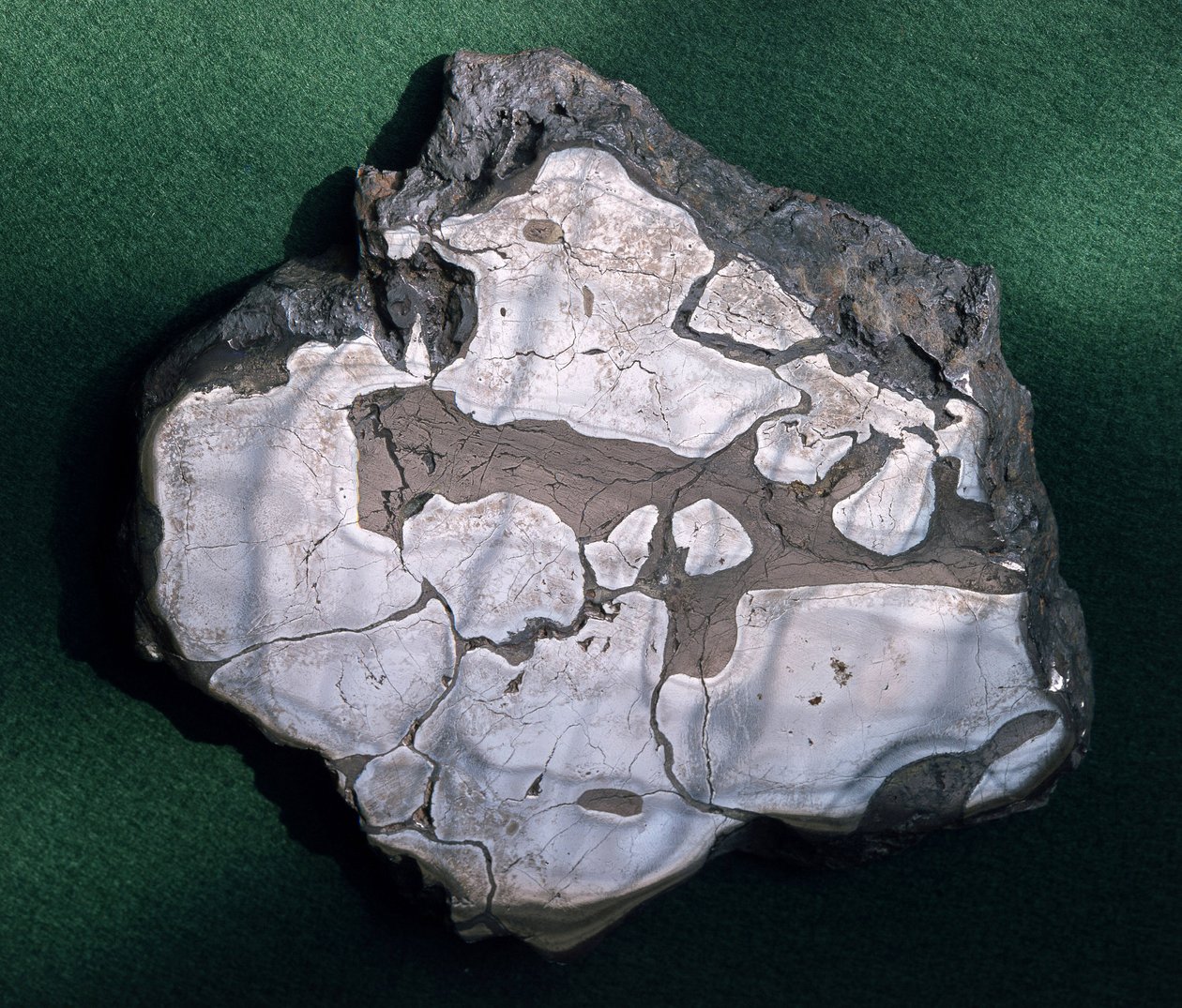 Meteorito, período desconhecido - Museu de História Natural, Paris de Unbekannt Unbekannt