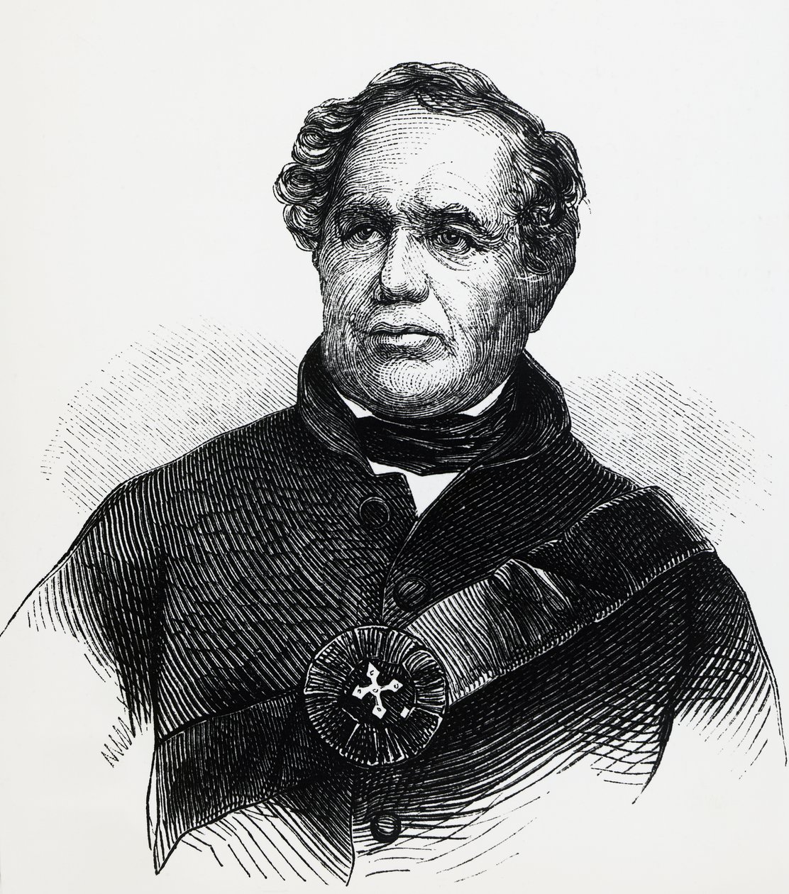 Retrato de Eleazar Williams (1788-1858), pastor anglicano, fraudulentamente reivindicado como sendo o Dauphin perdido da França, gravando de Unbekannt Unbekannt