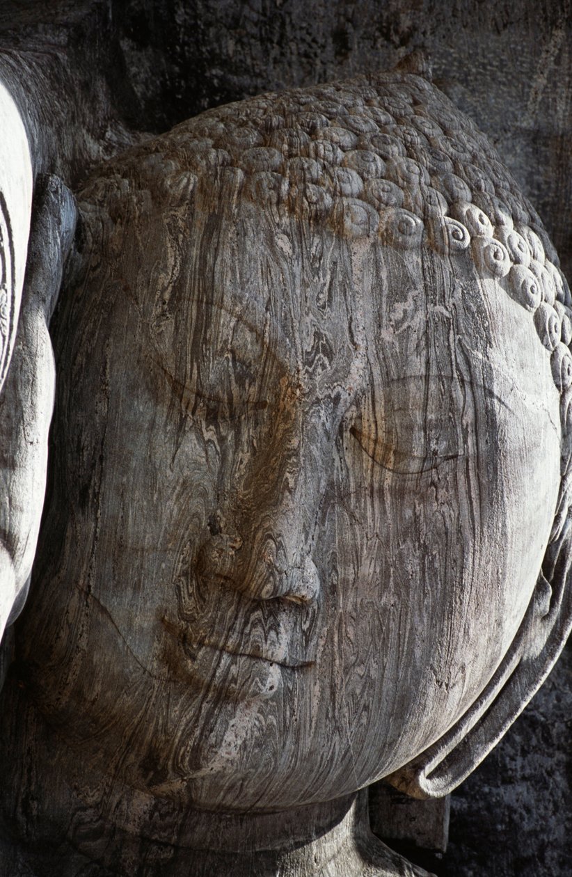 Sri Lanka, Cidade Antiga de Polonnaruwa, Gal Vihara, estátua de Buda reclinada de Unbekannt Unbekannt
