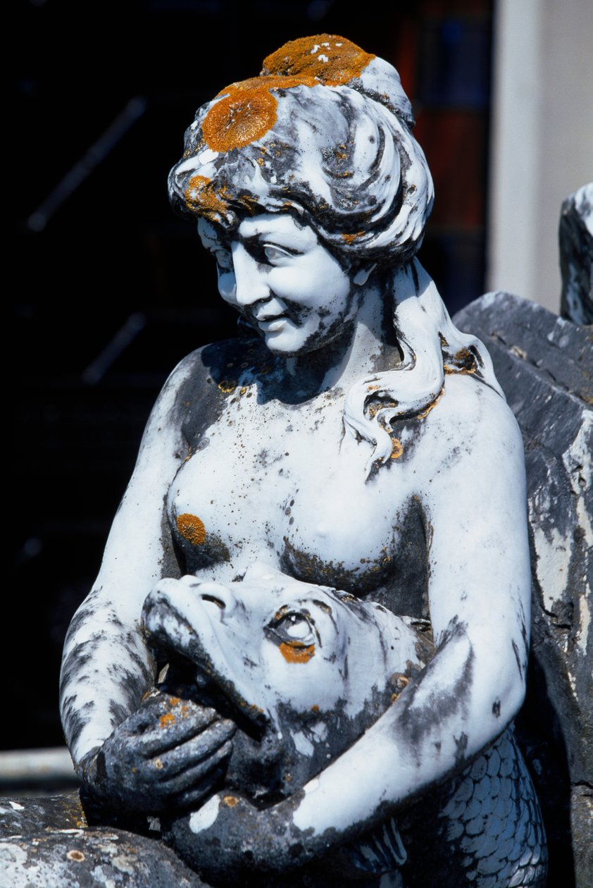 Estátua no jardim do Palácio dos Condes de Estoi. Estoi, Portugal de Unbekannt Unbekannt