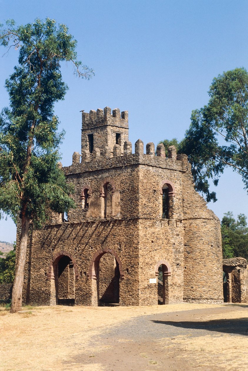 A Chancelaria de Yohannes, Fasil Ghebbi (foto) de Unbekannt Unbekannt