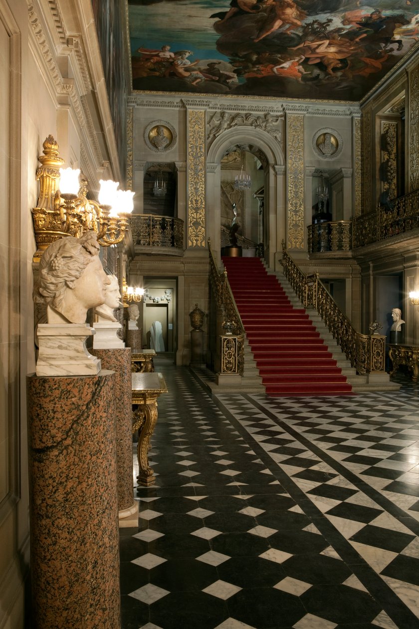 O Salão Pintado. Chatsworth House, Derbyshire (foto) de Unbekannt Unbekannt